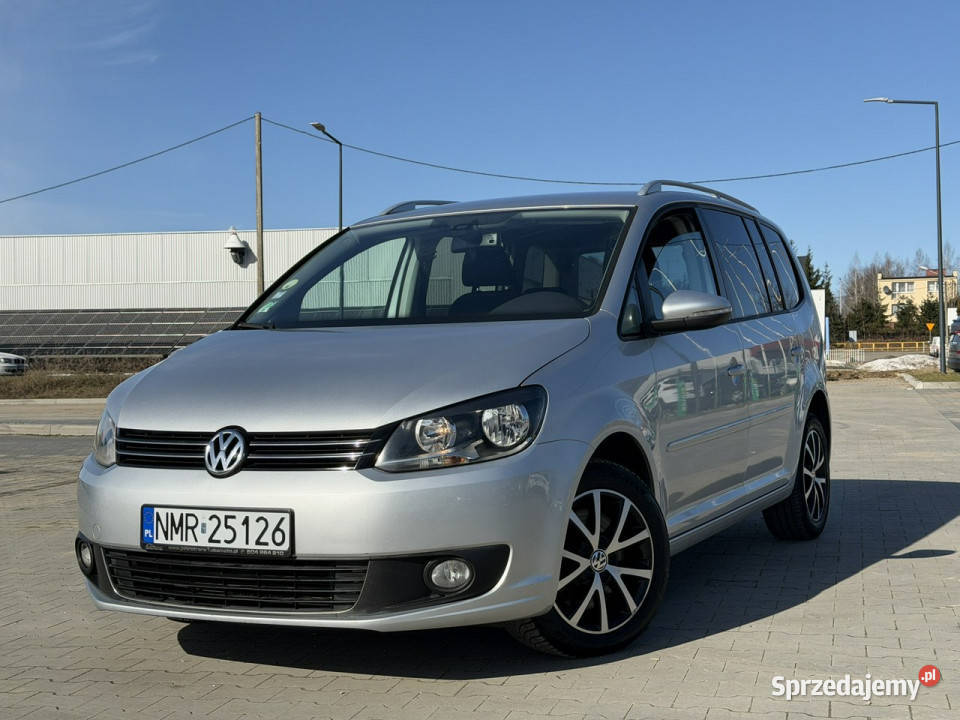 Volkswagen Touran 20 TDI 140 7 OSOBOWY Tempomat 140KM Mrągowo