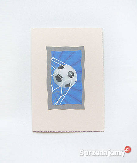 kartki z piłką nożną kartki chłopca sportowe Gdańsk sprzedam