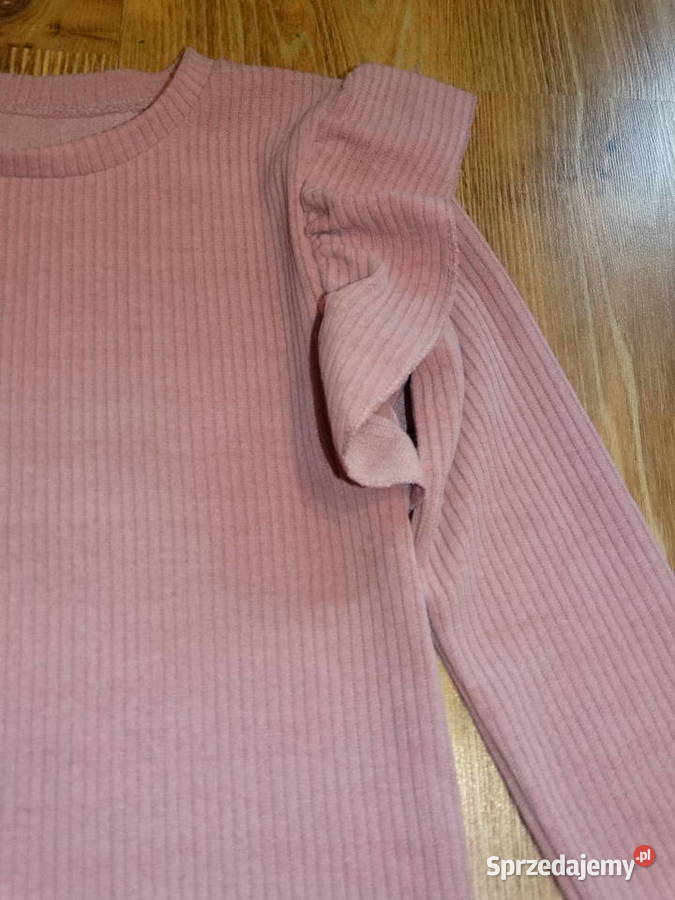 Bluzkasweterek prążek r146 Rozmiar 146 dolnośląskie Legnica