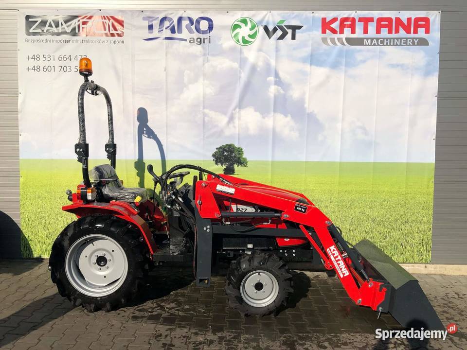 NOWY Traktorek VST Fieldtrac 927 z ładowaczem Wisznia Mała