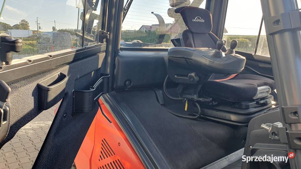 Wózek widłowy LINDE H50T02600 Triplex 18r Wolny gaz małopolskie Proszowice