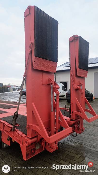 Przyczepa Goldhofer Niskopodwozie mazowieckie Nowe Miasto nad Pilicą