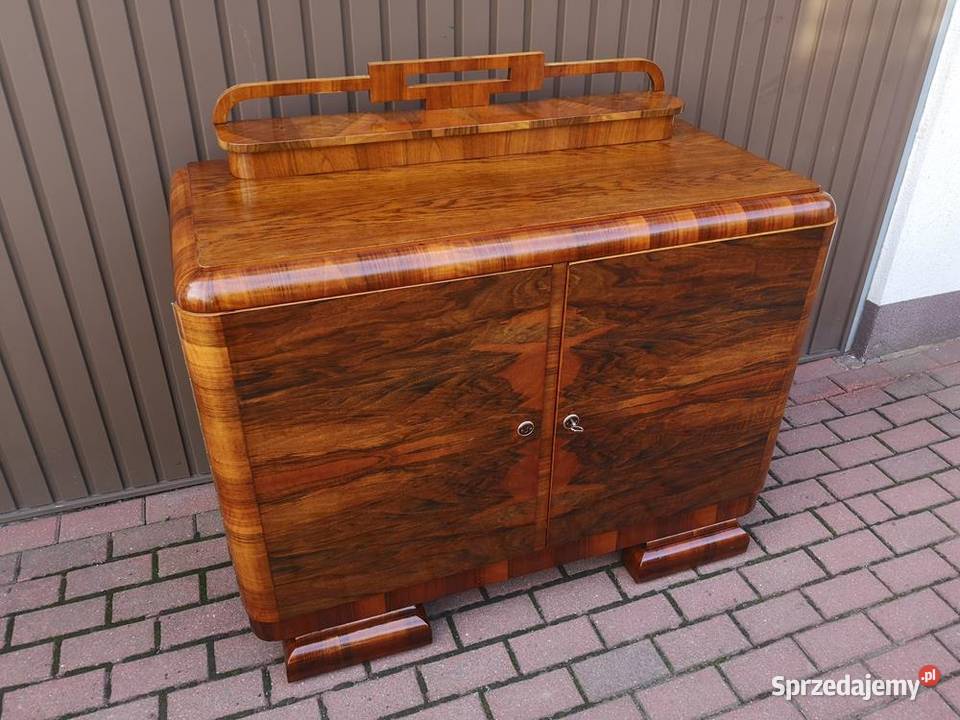 Komoda Pomocnik ARTDECO OrzechDąb Stara Antyk Swarzędz