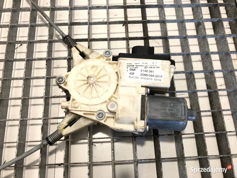 PODNOSNIK SZYBY LEWY PRZÓD DAF CF 2148561 Inny ciężarowe