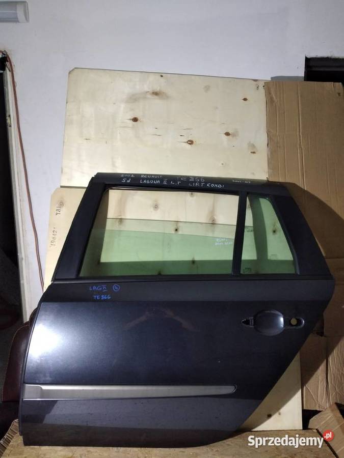 DRZWI LEWY TYŁ RENAULT LAGUNA II LIFT KOMBI Części Mietków