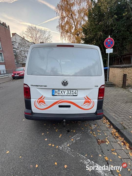 Vw transparter t6 2018 20tdi z Niemiec do pomorskie