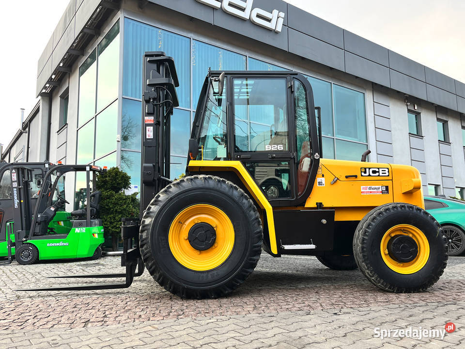 Wózek widłowy terenowy JCB 926 4 WD triplex 55 m sprzedam