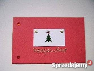kartki bożonarodzeniowe ręcznie robione Pozostałe Katowice