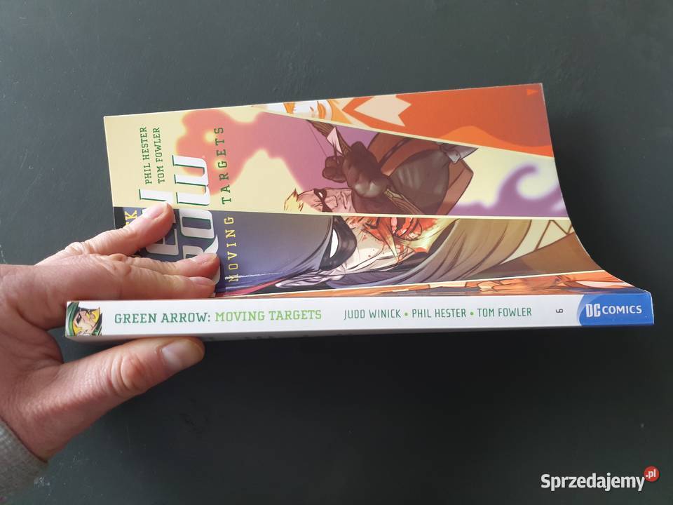 Green Arrow Moving Targets oryginalny komiks DC