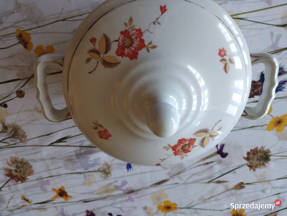 Waza porcelana art deco Konigsaltz Łódź