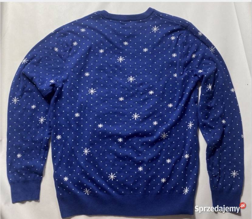 Sweter swiateczny orginalny Simpsonowie Homer niebieski Puławy sprzedam