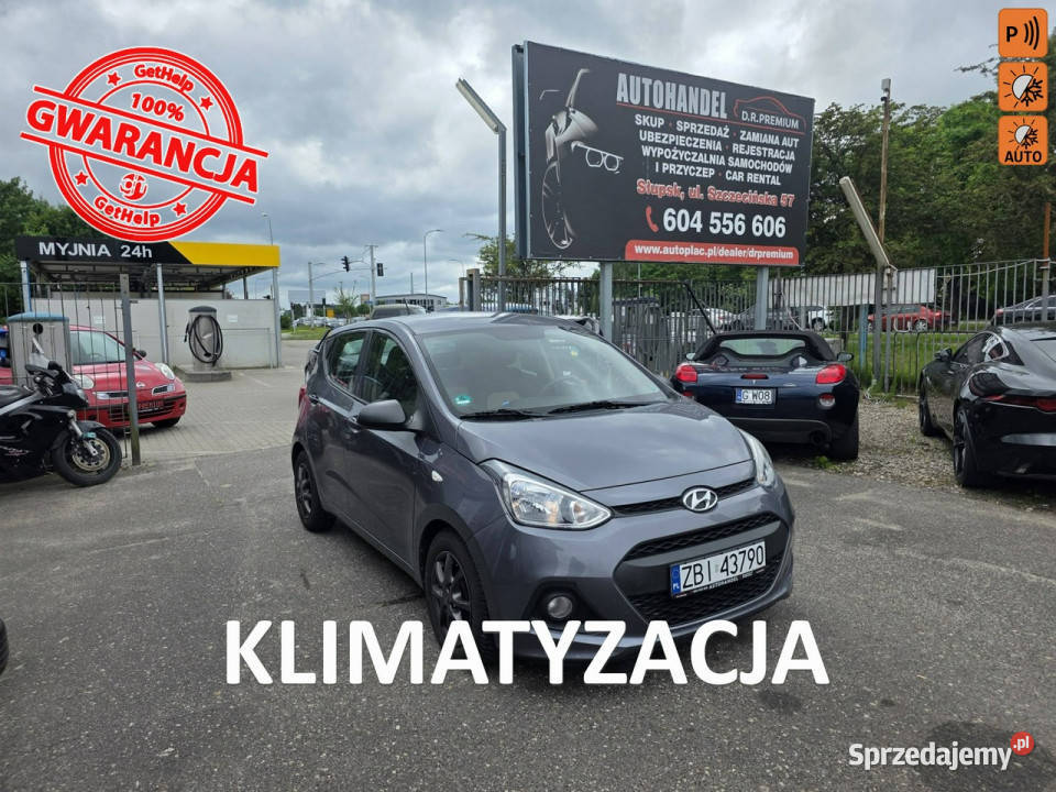 Hyundai i10 10 Benzyna 66 Klimatyzacja aluminiowe felgi Słupsk