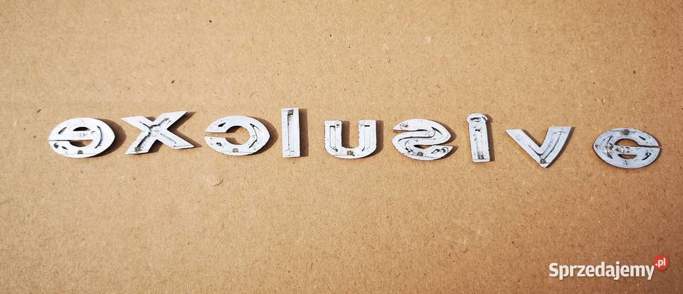 Citroen C8 logo emblemat EXCLUSIVE drzwi mazowieckie