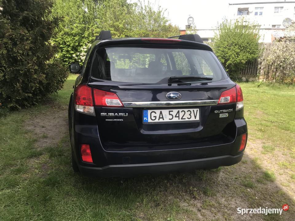 SUBARU OUTBACK 20 D 2014 r Automat bluetooth Gdańsk