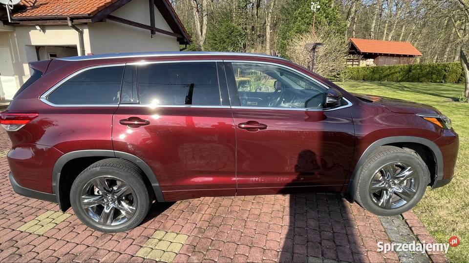 Piękna Toyota Highlander Limited światła do jazdy dziennej Gdańsk sprzedam