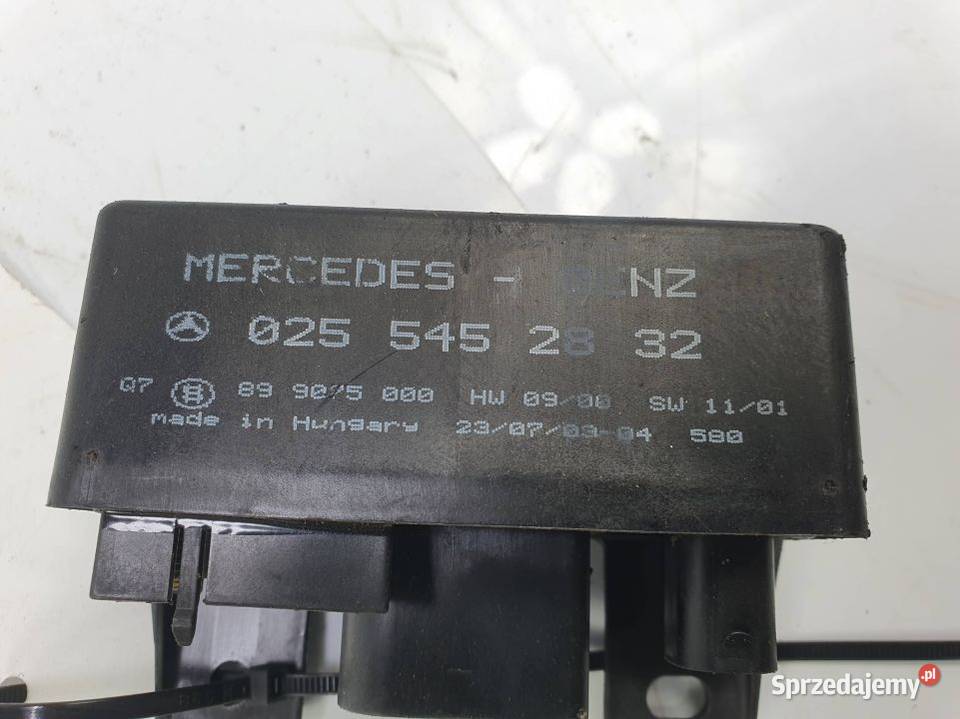 MODUŁ MERCEDES A KLASA W168 0255452832 osobowe Lipno