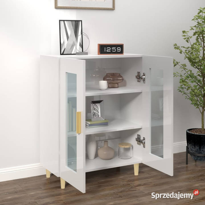 Szafka biała połysk 695x34x90 materiał Warszawa
