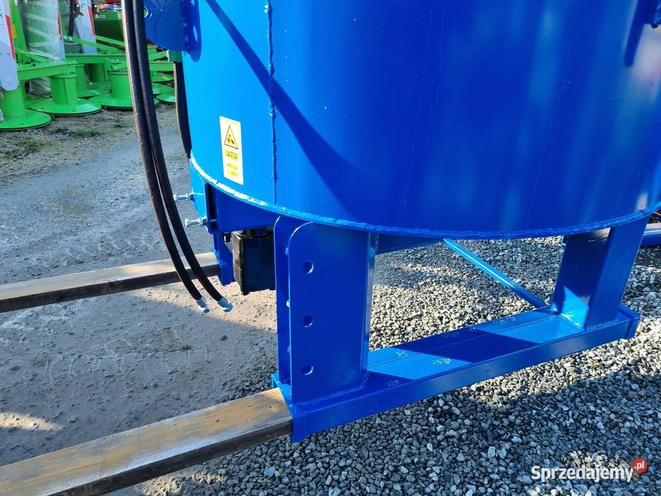 Mieszalnik betoniarka hydrauliczna okrągła 800L