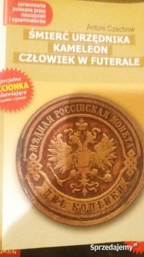 śmierć urzędnika człowiek a futerale Kameleon Antyki, Sztuka, Kolekcje Warszawa