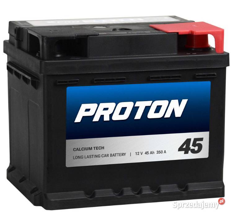 Akumulator Proton 45Ah 350A EN P pomorskie Kościerzyna sprzedam