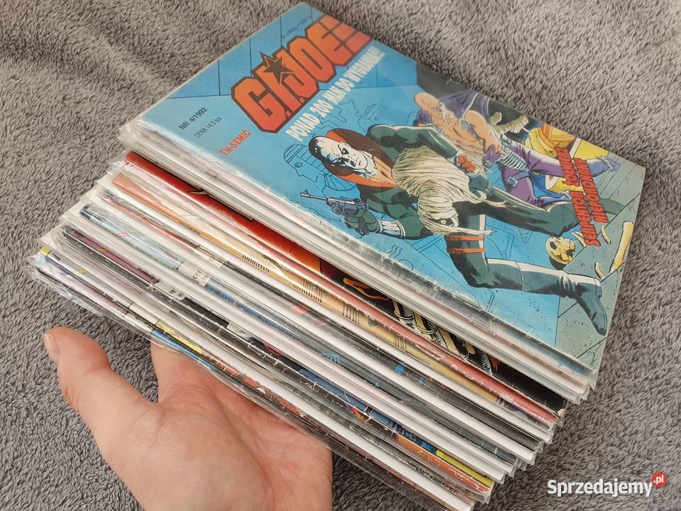 GI Joe zestaw 20 komiksów wyd TMSemic lata 90te Gdynia