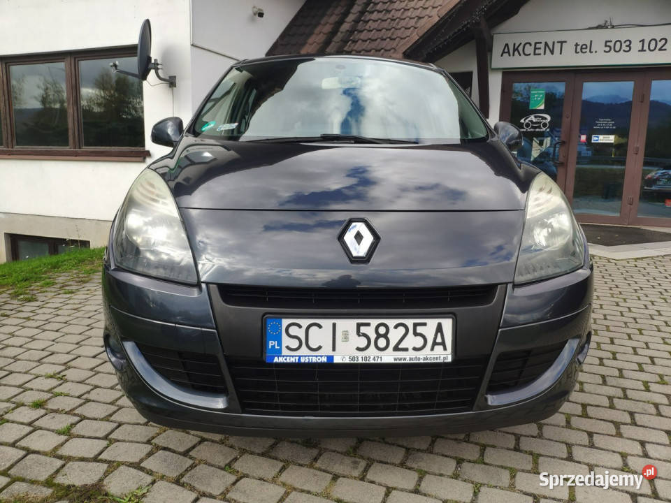 Renault Scenic Bezwypadkowy serwisowany 2 klucze tempomat sprzedam
