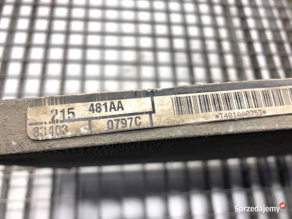 CHŁODNICA KLIMATYZACJI DODGE CALIBER 20 140 osobowe podkarpackie