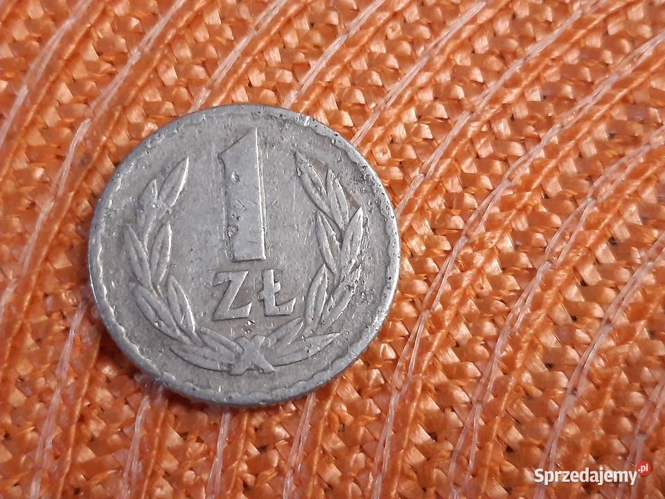 moneta polska 1 złoty z 1966r