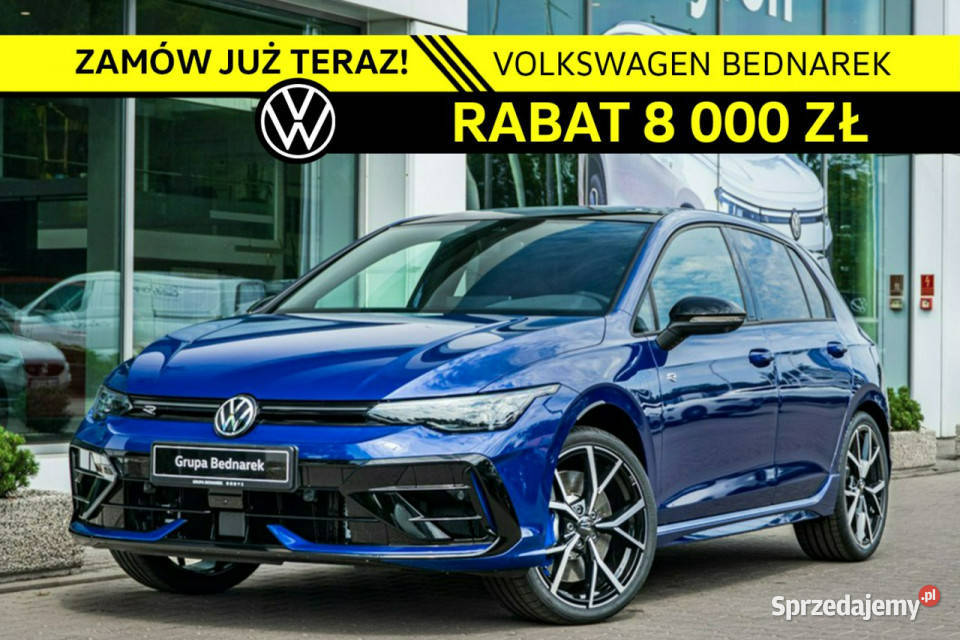 Volkswagen Golf R 20 TSI 4Motion 333 DSG VIII światła do jazdy dziennej Łódź sprzedam