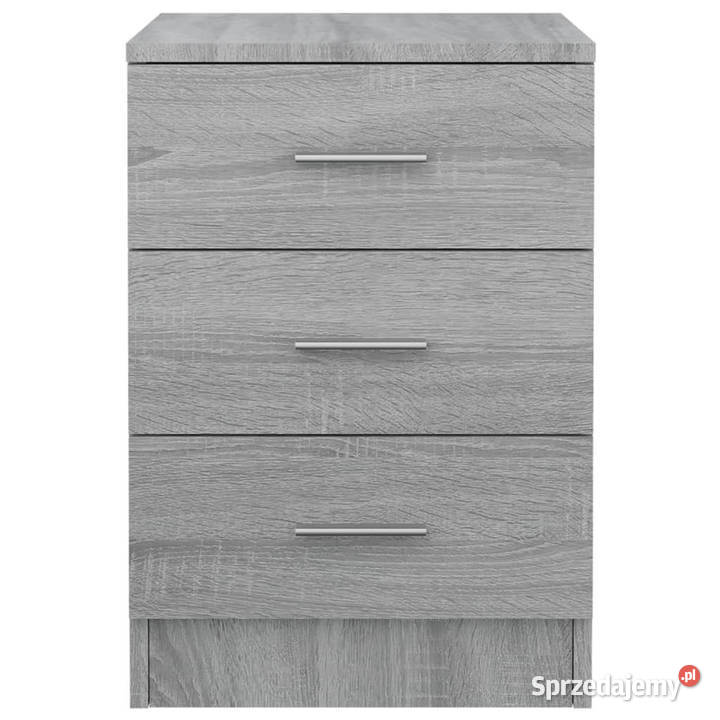 Szafka nocna szary dąb sonoma 38x35x56 WM815323