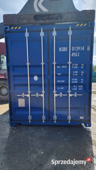 Kontener morski magazynowy 12m 40HC Poznań sprzedam