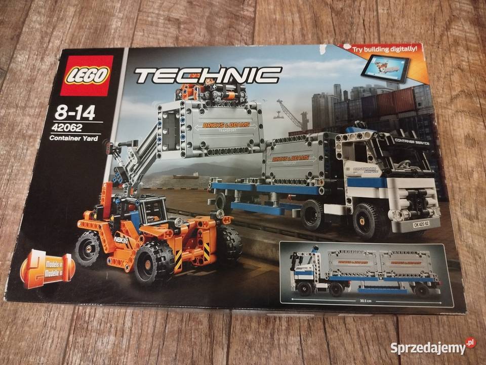 Klocki LEGO technic Plac przeładunkowy 42062 małopolskie Kraków
