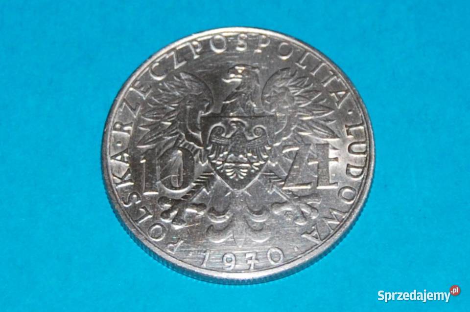 10 1970r MW Moneta PRL Starocia mazowieckie Warszawa
