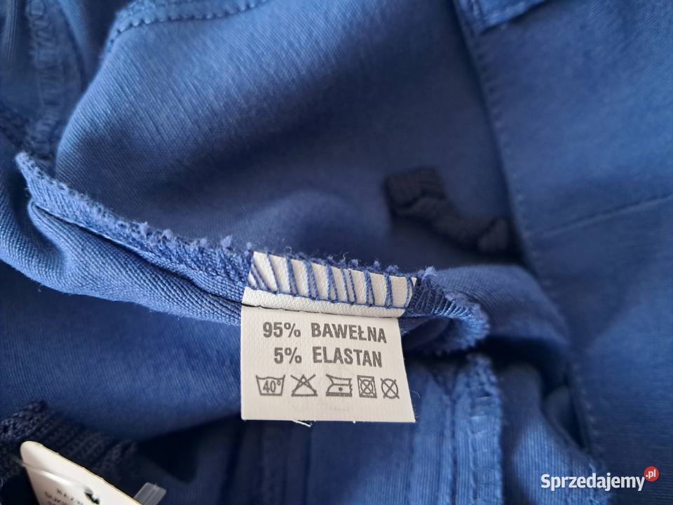 Spodnie damskie niebieskie 46 do sprzedania Długie Kraków