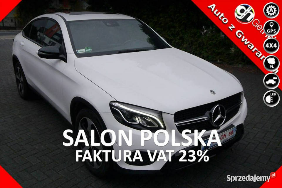 Mercedes GLC 220 Coupe Salon Polska Stan Idealny Częstochowa