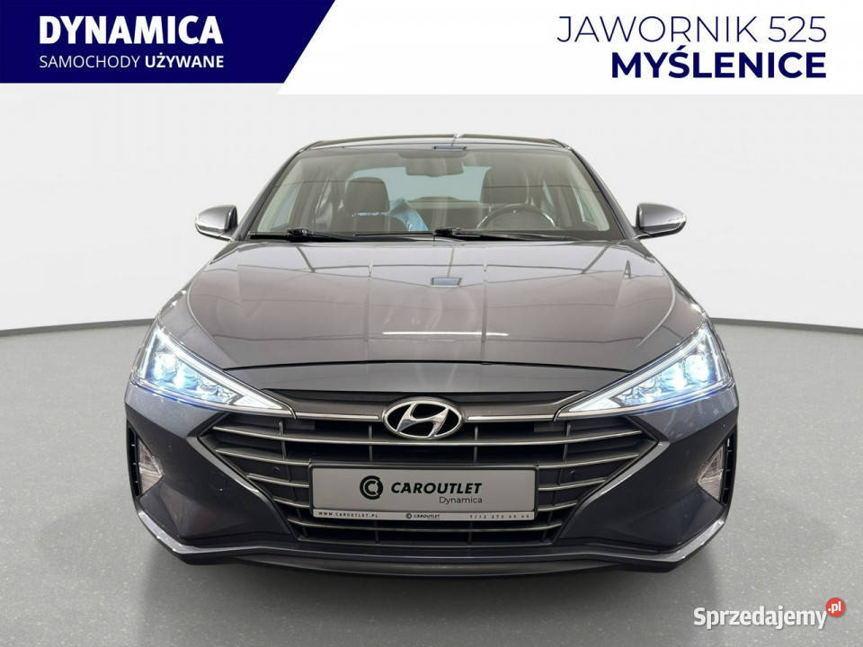 Hyundai Elantra 16 126 automat 2019 r salon I kamera cofania Myślenice