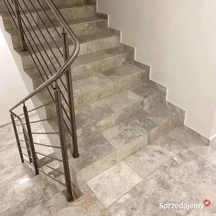 Płytki Marmur Royal White szlifowany 406x61x12 Płytki elewacyjne Gdynia