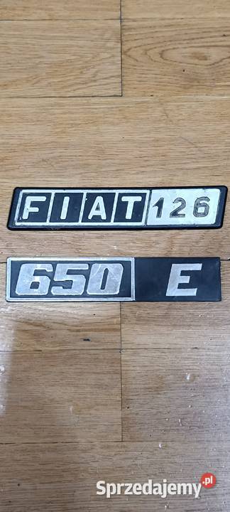 Emblematy fiat 126p Przeworno