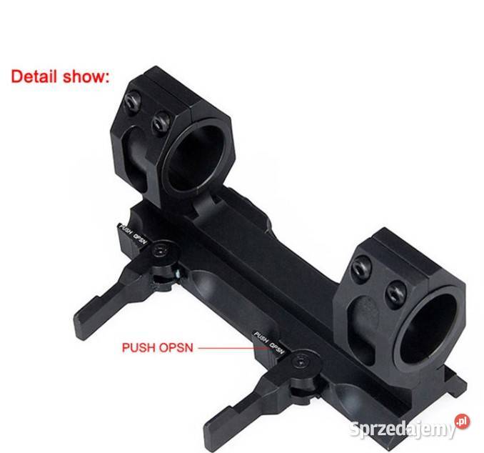 montaż jednoczęściowy 25i30mm szyna 22mm Warszawa