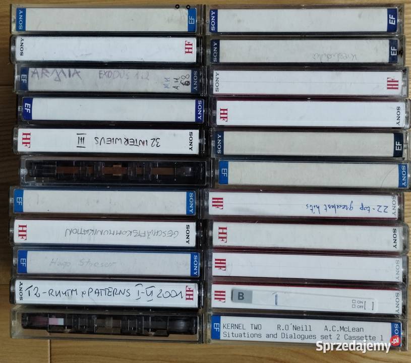 Kasety magnetowidowe używane pakiet 22 sztuki Warszawa