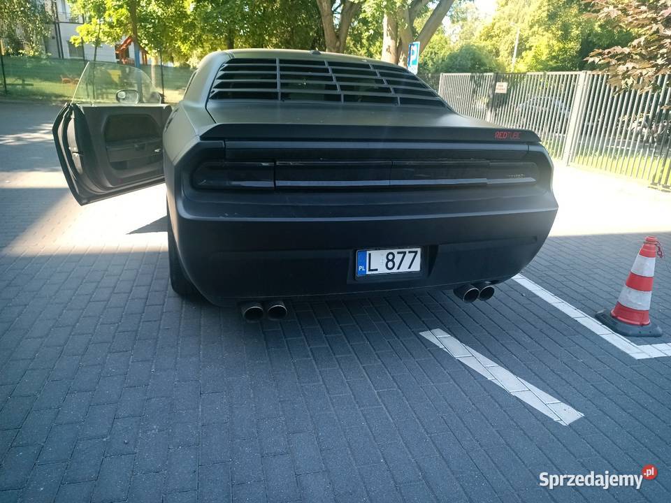 Dodge Challenger Czarny Mat Hemi 57 Lublin Challenger