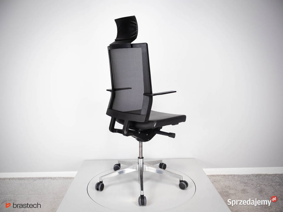 Fotel biurowy Sinetica Blue Executive Leather Sątoczno