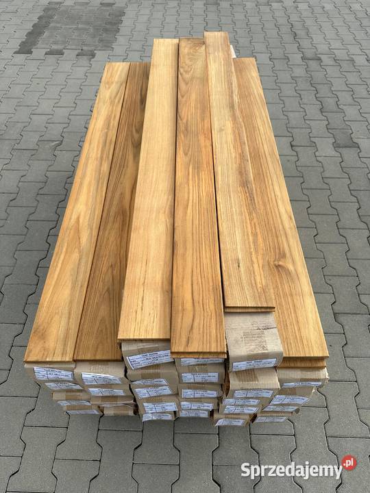 DESKA TARASOWA EGZOTYCZNA TEAK 20X120MM Prusice