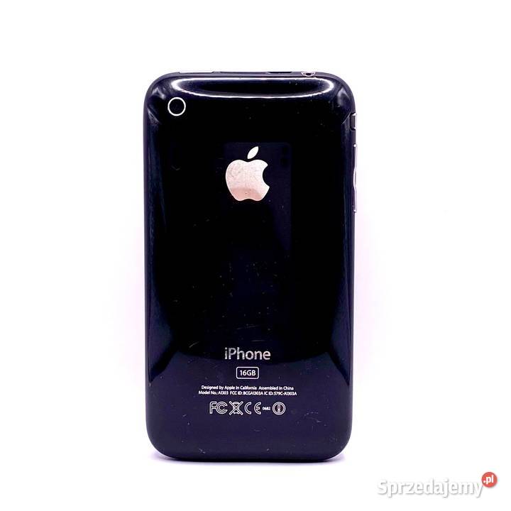 Smartfon iPhone 3GS 16 gb czarny oryg kabel Elektronika mazowieckie Warszawa