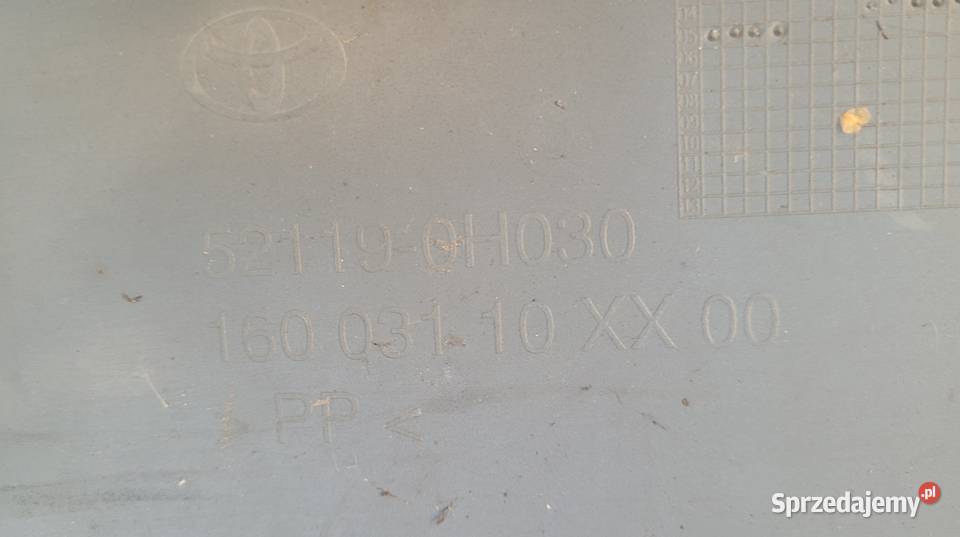TOYOTA AYGO ZDERZAK PRZÓD PRZEDNI 3907 Ruda Śląska