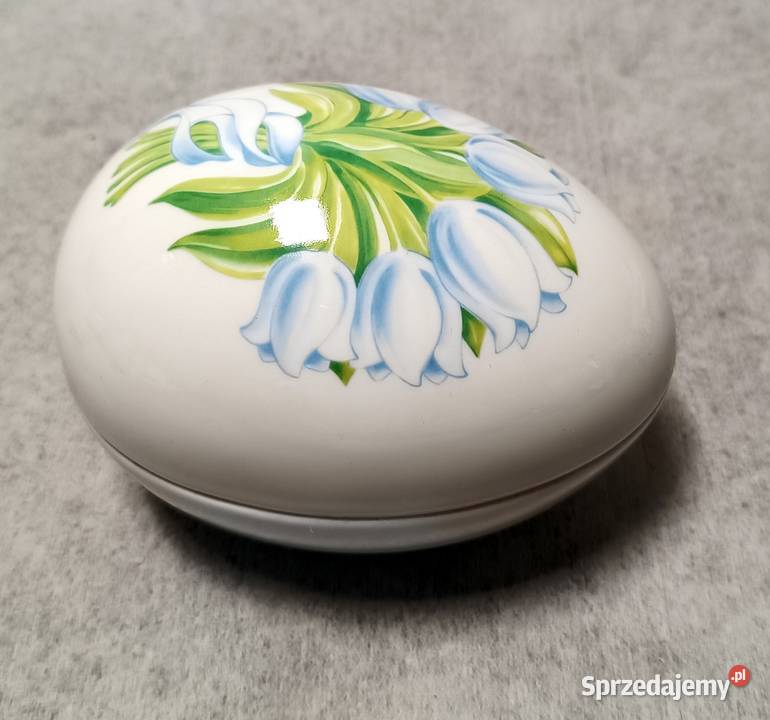 Porcelanowe Jajo Szkatułka Lindt Sprngli Design Dobrzany