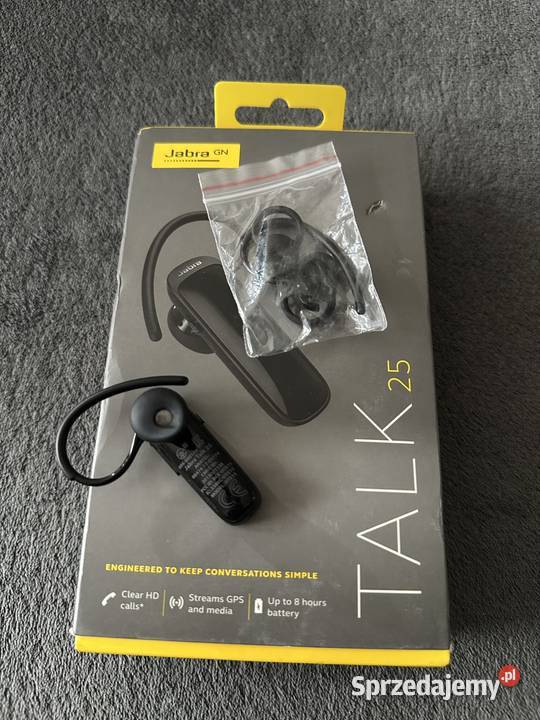 Słuchawka bezprzewodowa Bluetooth Jabra Talk 25 Akcesoria GSM Kraków