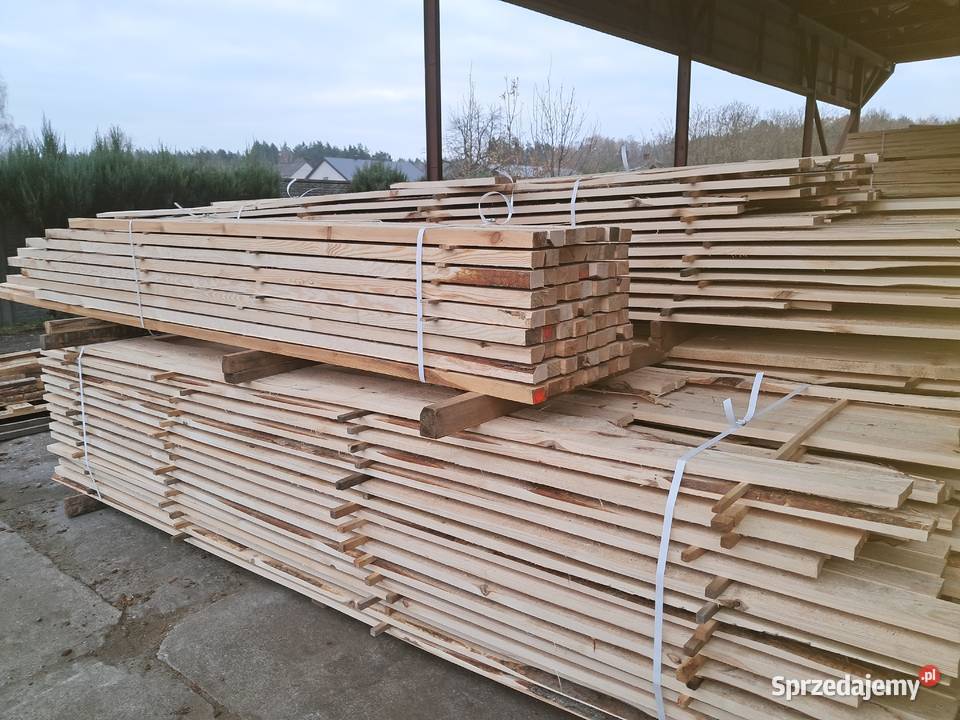 Fumigowana tarcica deska kantówka fitosanitarna Dębczyna