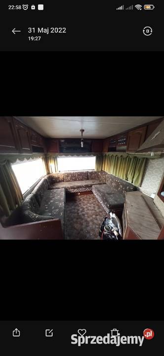 Przyczepa kempingowa Hobby Caravan 750t Prestige pomorskie Dębki