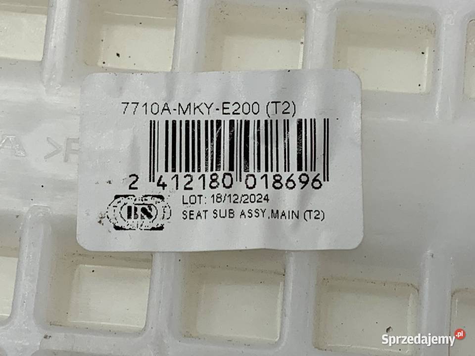 SIEDZISKO SIEDZENIE KIEROWCY CB650RA podkarpackie